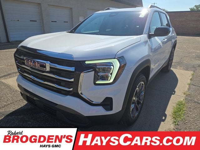 2027 GMC Terrain AWD Elevation in Summit White — front three-quarter view