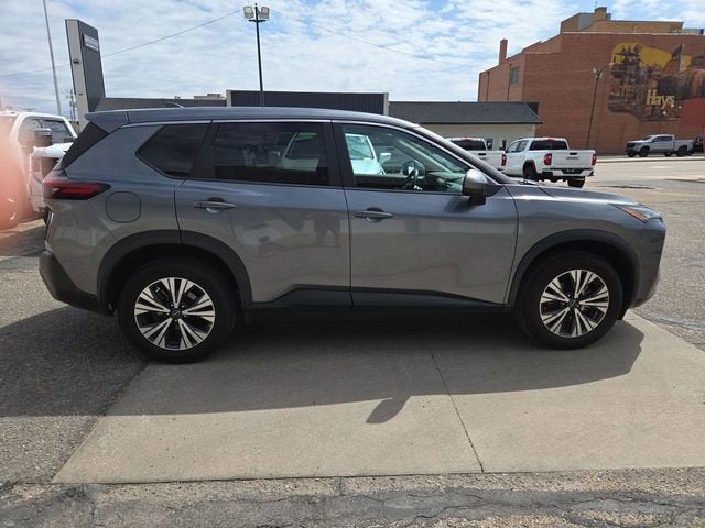 2023 Nissan Rogue — rear three-quarter view